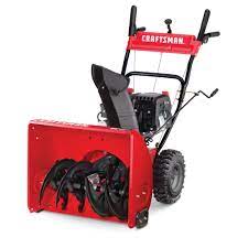 24-in. 208cc Electric Start Two-Stage Snow Blower (SB410) | CRAFTSMAN