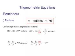 Ppt Trigonometric Equations