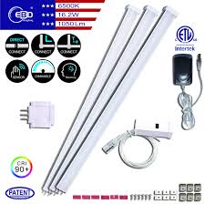 Ebd Under Cabinet Led Lighting Kit 12 Inch Hand Wave Activated Under Counter Lights 42 Led 6500k Cool White Touchless Dimming Control Under Closet