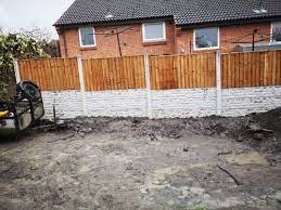Fencing With Retaining Wall Joe