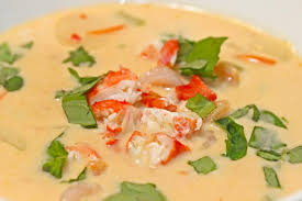 crab coconut thai soup kevin is cooking