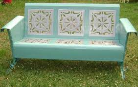 Vintage Metal Porch Glider