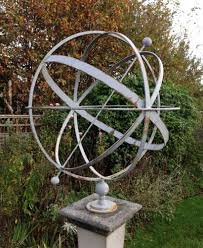 large armillary sphere and pedestal