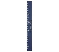 Personalized Navy Growth Chart