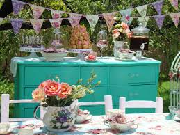 Fl Garden Tea Party Birthday