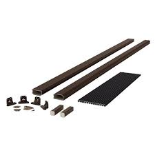 Brown Pvc Composite Stair Railing Kit