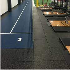 color coated rubber flooring for gym