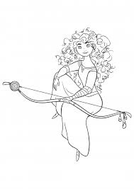 And the message is so moving. Merida And Her Bow Coloring Pages Disney Princesses Coloring Pages Colorings Cc