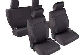 Neoprene Seat Covers Black Sides Black