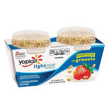 yoplait light strawberry yogurt with