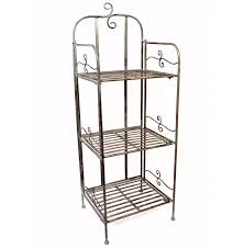 Folding Plant Stand Bakers Rack The