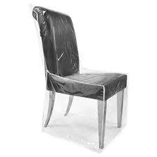 250mm X 30um Dining Chair Plastic Cover