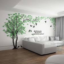 Tree Wall Decal 3d Living Room Green