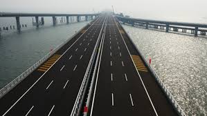 china opens world s longest bridge over