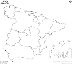 Share any place in map center, ruler for distance measurements, address search, find your location, weather forecast, regions and cities lists with capital and administrative centers are marked; Blank Map Of Spain Spain Outline Map