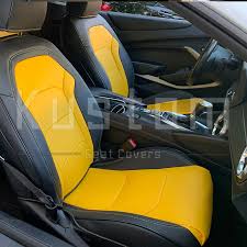Black Interior Leather Seat Covers