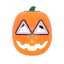 party glowing pumpkin mask full face