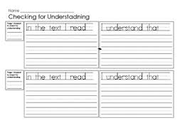 Primary Reading Strategies Anchor Chart Checking For Understanding