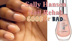 sally hansen nail rehab strengthener