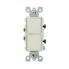 Leviton Decora 15 Amp Single Pole Dual Switch White R62 05634 0ws The Home Depot
