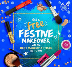 get a free festive makeover with the