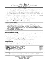 Resume Resume Example Assistant Manager restaurant management resume sample  manager resumes free assistant example
