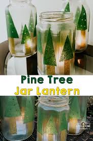 Jar Pine Tree Lanterns Little Pine