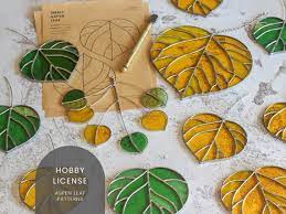 Aspen Leaf Stained Glass Patterns