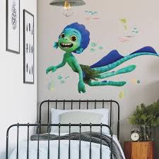 Roommates Rmk4848gm Pixar Luca Sea Monster L And Stick Wall Decals