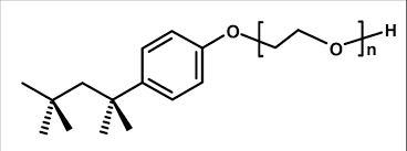 chemical structure of triton x