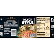 ranch style premium pinto beans canned