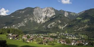 The valluga north, running from st. St Anton In The Montafon In Vorarlberg Montafon At