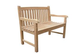 Seat Bench Teak Wood Centro Mobili Giardino
