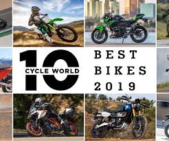 ten best motorcycles 2019 cycle world