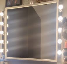 ikea vanity mirror with lights