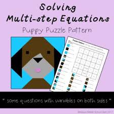 Solving Multi Step Equations Color