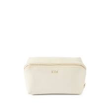 leather cosmetic bag