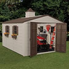 Suncast Vinyl Storage Shed 10 Ft X 12 5