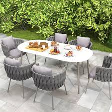 Outdoor Dining Oval Table