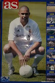 The former madrid player, who spent five seasons with the club Super Poster Ronaldo Nazario Real Madrid Buy Old Newspaper As At Todocoleccion 133066930