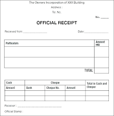 Rent Receipt Template Download Emailers Co