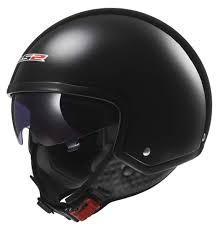 Ls2 Full Face Helmets Ls2 Wave Solid Jet Black Helmets