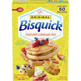 What is in Bisquick pancake mix?