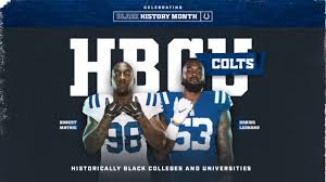 You know the deal folks, i'm out to describe every player on the colts roster using the same number of characters as shareall sharing options for:know your colts history: Black History Month Which Colts Players And Coaches Have Hailed From Historically Black Colleges And Universities Hbcus