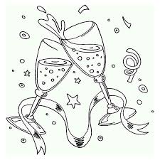 If you like these happy new years coloring pages, you will not want to miss our other happy coloring pages including: Perfect Toast For New Years Eve Wishes On 2015 New Year Coloring Page Coloring Sun