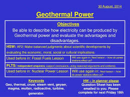 ppt geothermal power powerpoint