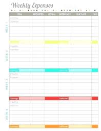 Monthly Bill Planner Template Bill Planner Template Monthly