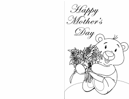 7 Printable Mother S Day Cards For Kids To Color