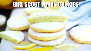 scout lemon cookies sweet and