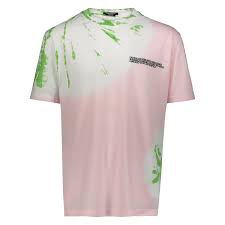 Calvin Klein 205w39nyc Logo Tye Dye T Shirt